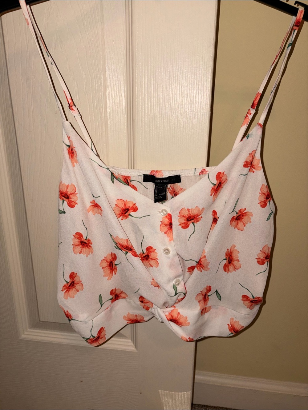 *BRAND NEW* Women’s Medium Forever21 Floral Button-Front Cami